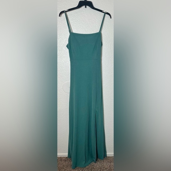 NWT Birdy Grey Benny Dress in Crepe Sea Glass - Picture 3 of 5